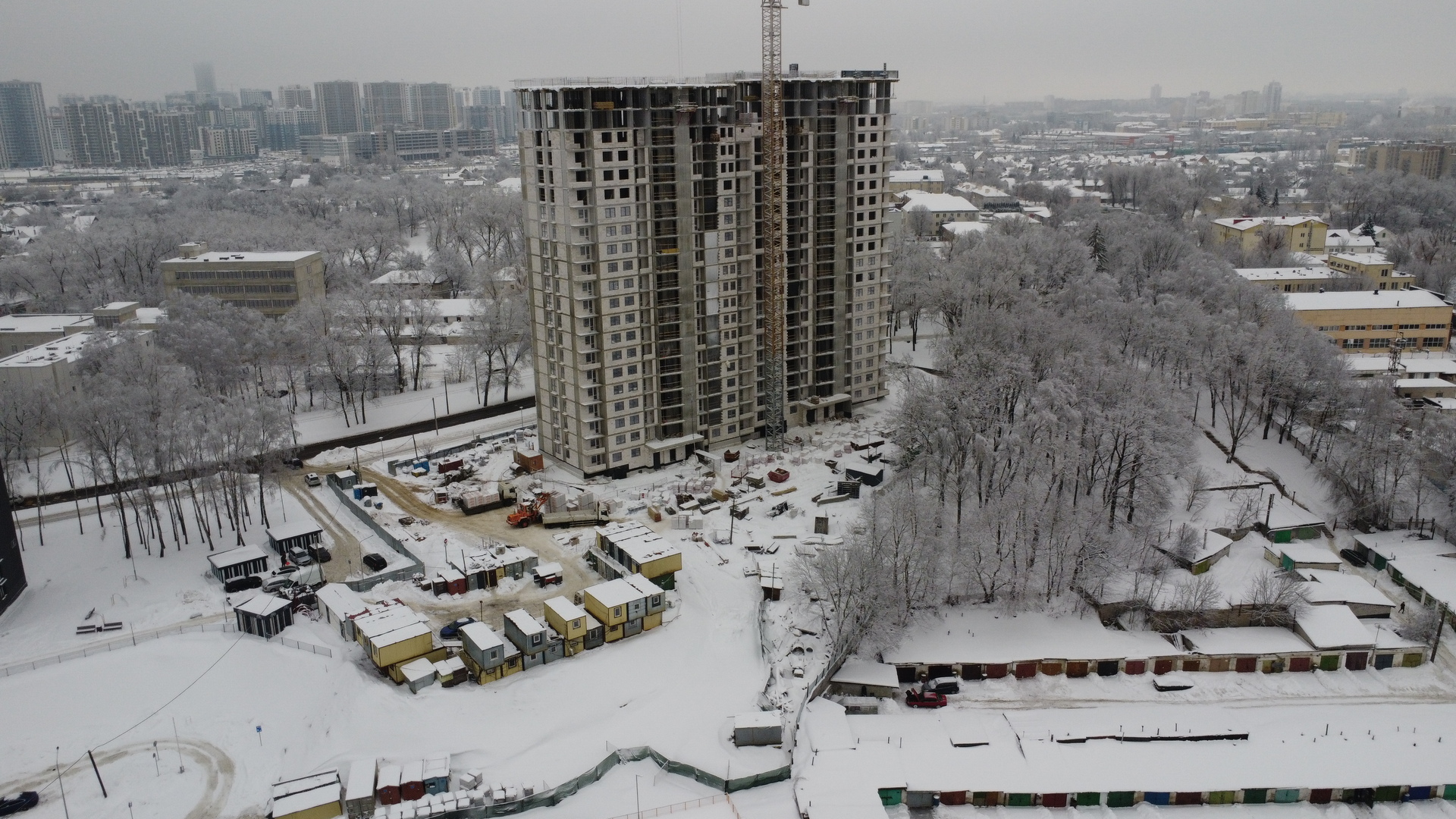 Ход строительства ул. Кузьмы Минина, дом №3 по ГП (ЖК "Дубравинский) застройщик ООО "БелБизнесРесурс"