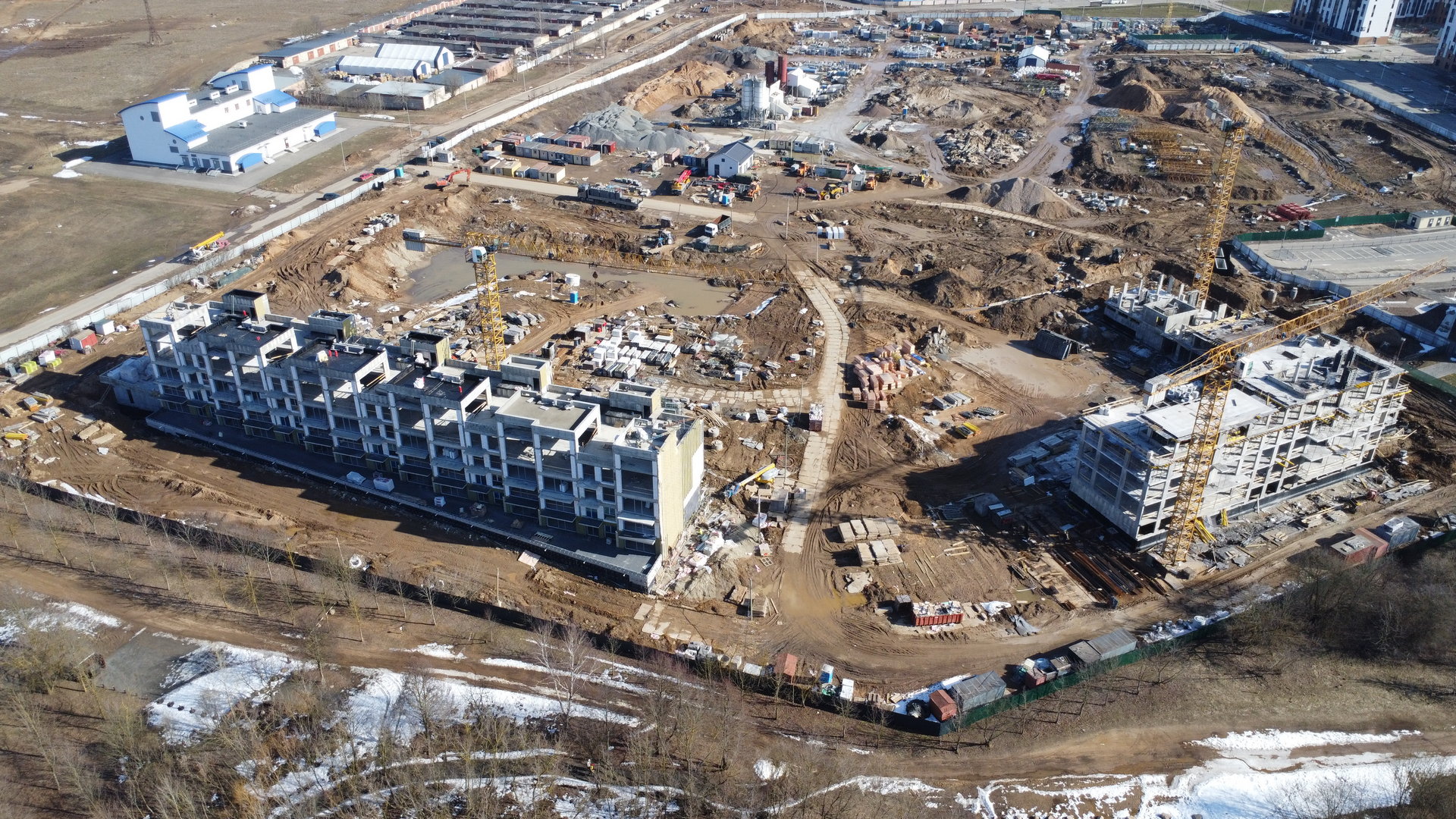 Ход строительства Нововиленская ул. д. 12.1 по ГП, ЖК "Левада"