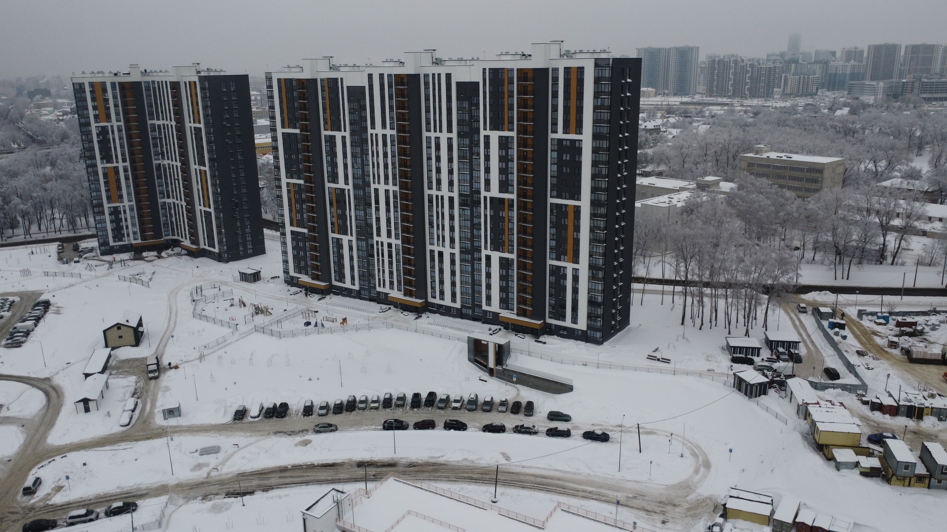 Ход строительства ул. Кузьмы Минина, д. 6 ЖК "Дубравинский" застройщик ООО "БелБизнесРесурс"