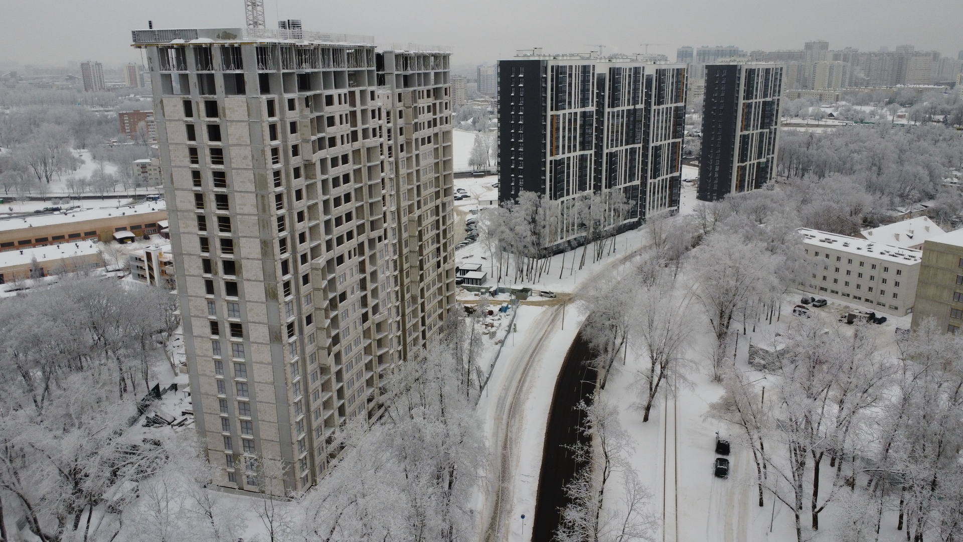 Ход строительства ул. Кузьмы Минина, дом №3 по ГП (ЖК "Дубравинский) застройщик ООО "БелБизнесРесурс"