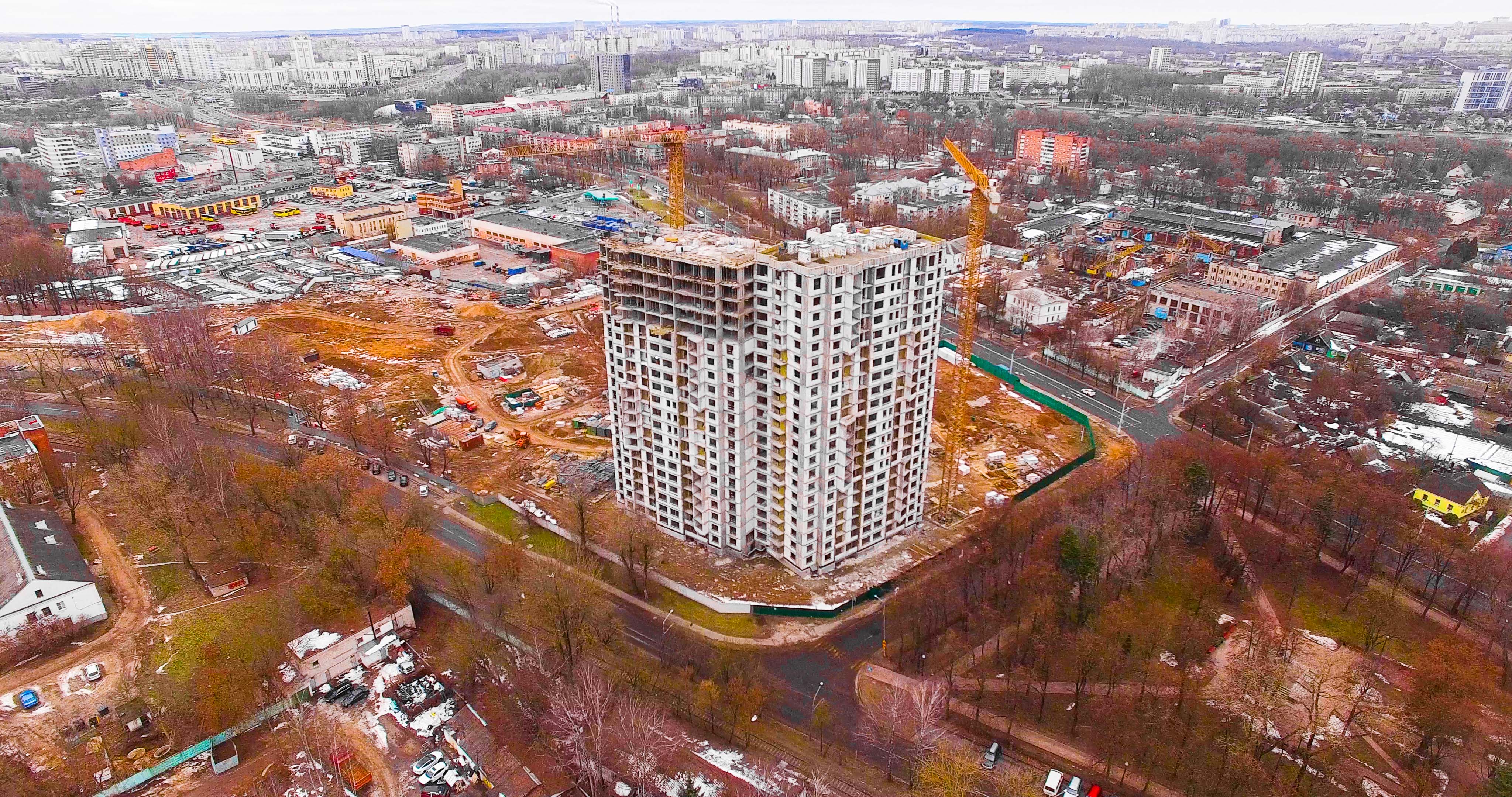 Ход строительства ЖК "Дубравинский" дом №1